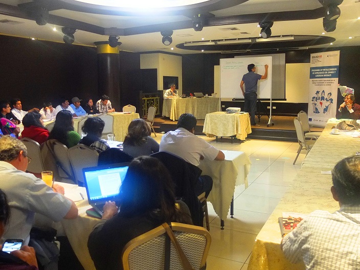 Líderes y lideresas sociales de comunidades del Perú participaron del taller de capacitación sobre el desarrollo territorial