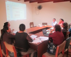 Acta de la reunión de lideresas sociales del Perú