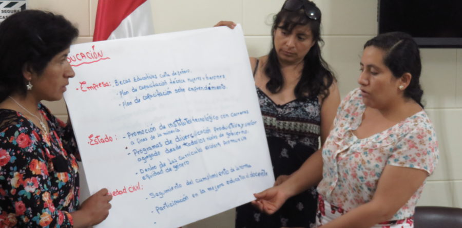 Círculo de mujeres lideresas: ¿Cómo generar colaboración y articulación en la agenda de mujeres y minería?