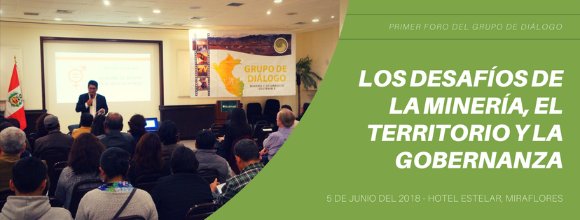 ¡INSCRIPCIONES CERRADAS! Primer Foro del Grupo de Diálogo 2018