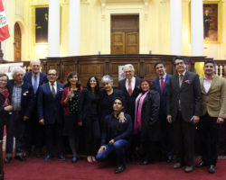 Homenaje a José Luis López en el Congreso de la República