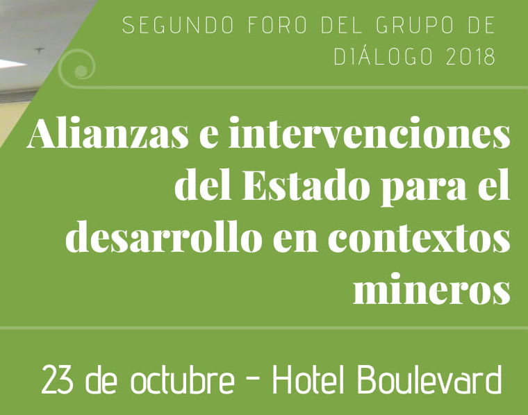 Inscripciones abiertas: Segundo Foro del GDMDS – 23 de Octubre