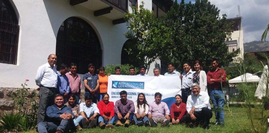 Líderes y lideresas se reunieron en Apurímac para analizar propuestas de desarrollo