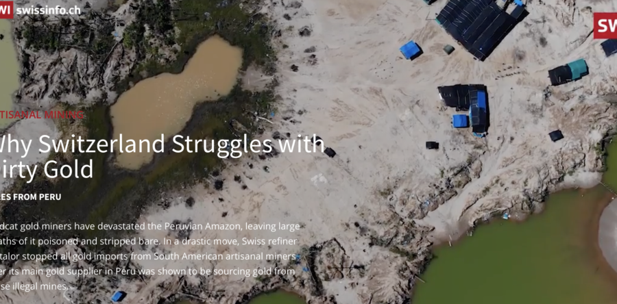 Why Switzerland struggles with dirty gold / Por qué Suiza presenta dificultades con respecto al oro “sucio”