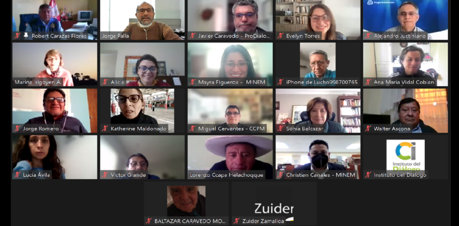 Grupo de Diálogo Directo: Minería y buenas prácticas en Moquegua  