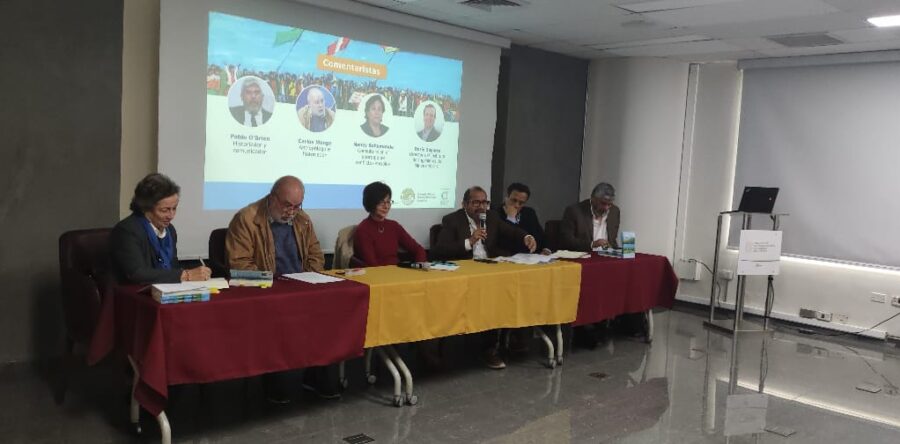 Presentación del libro: “Entre la jalca de oro y la laguna negra. Diálogos y conflictos sociales en Minera Yanacocha”
